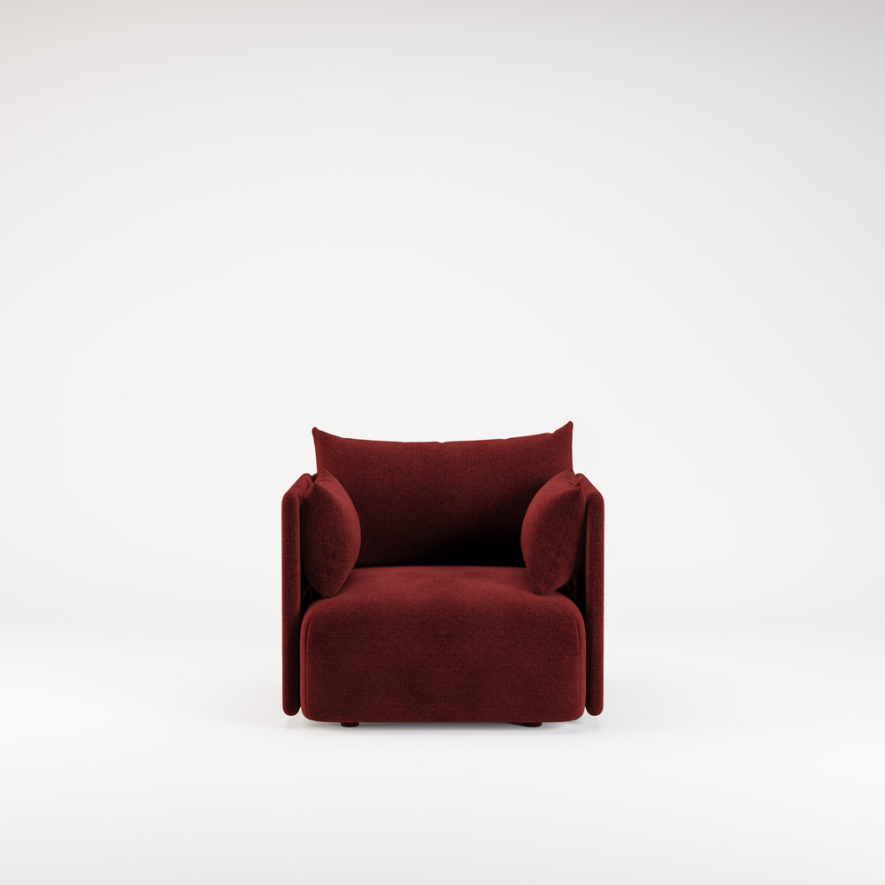 Modular Fabric Furnishing Lorena Armchair- Armchairs-Yavanika