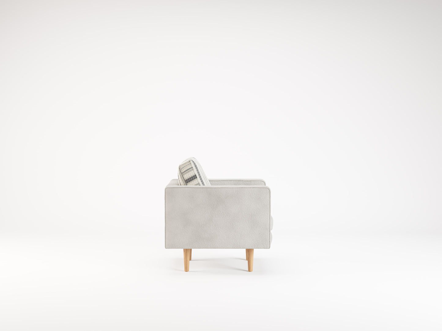 Modular Fabric Furnishing Zora Armchair- Armchairs-Yavanika