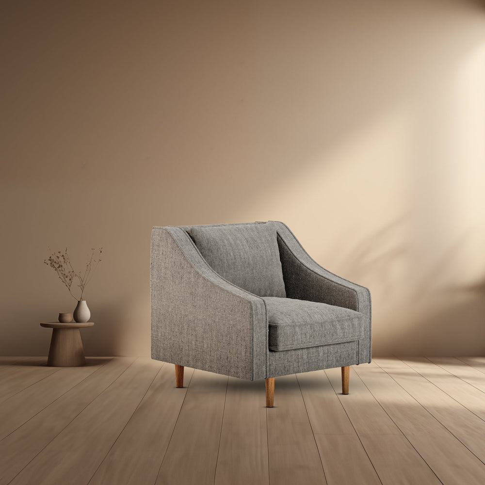 
                  
                    Modular Fabric Furnishing Amana Armchair- Armchairs-Yavanika
                  
                