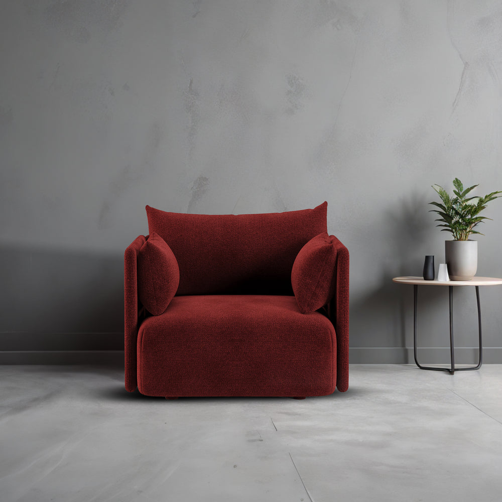 
                  
                    Modular Fabric Furnishing Lorena Armchair- Armchairs-Yavanika
                  
                
